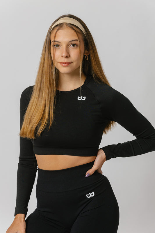 Crop Top Manga Comprida Luna Rise