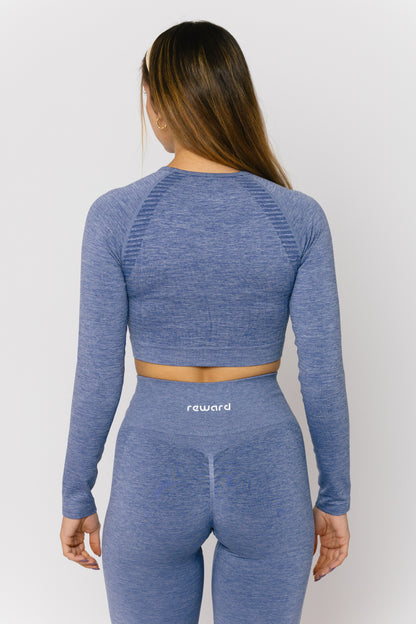 Crop Top Manga Comprida Luna Rise